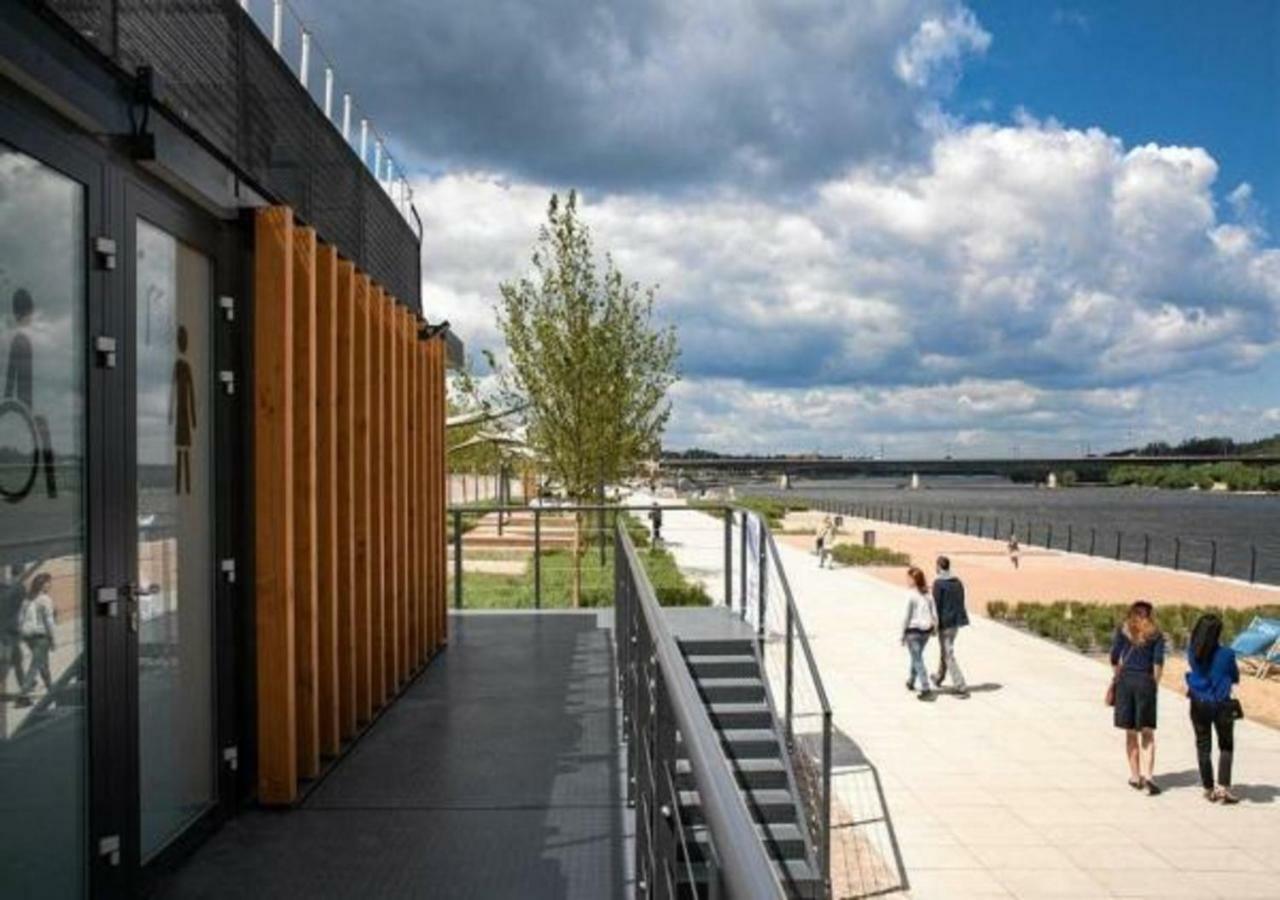 Bulwary Wislane P&O Serviced Apartments With Ac Warszawa Exteriör bild